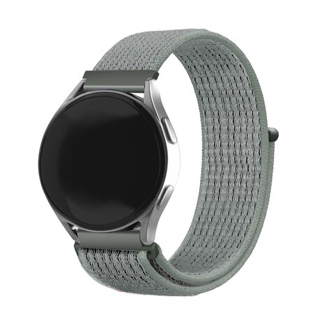Strap-it® Strap-it Redmi Watch 5 Lite nylon band (grijs-groen)