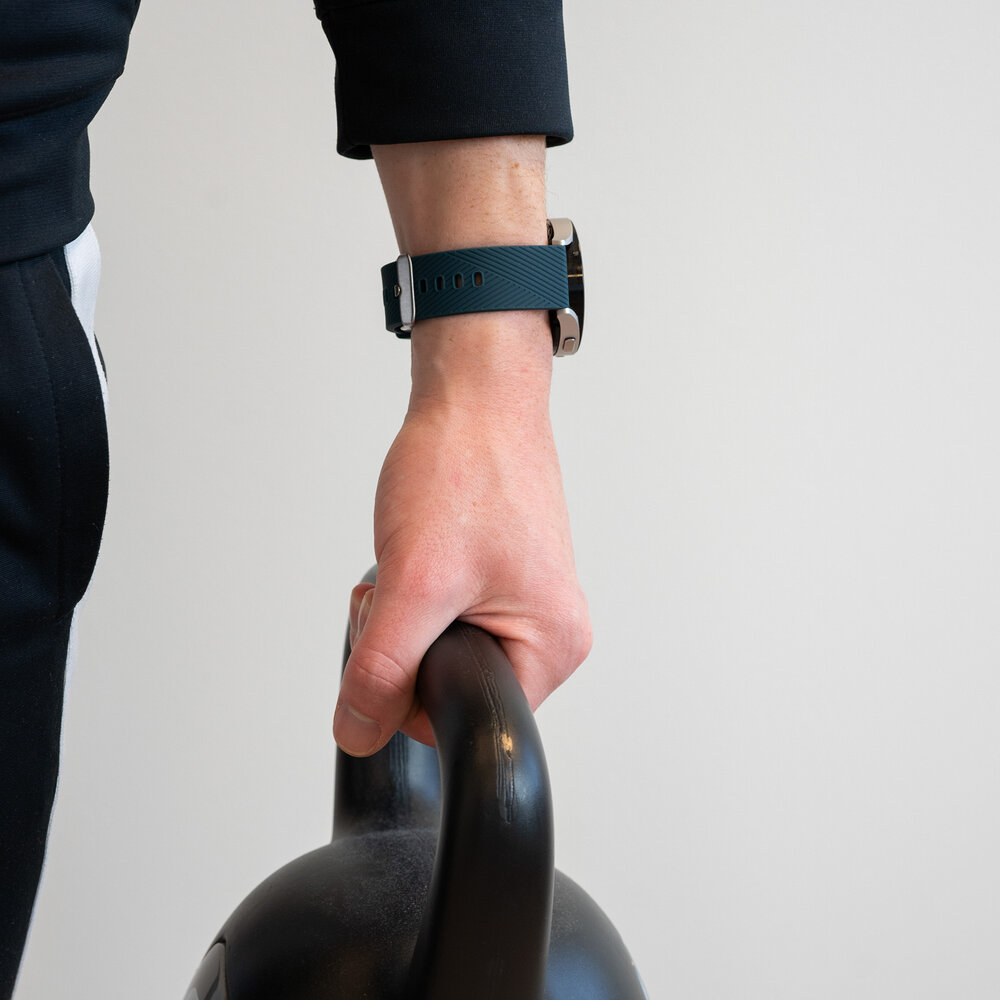 Bandz Bandz Honor Watch GS Pro siliconen band 'Deluxe' (donkergroen)