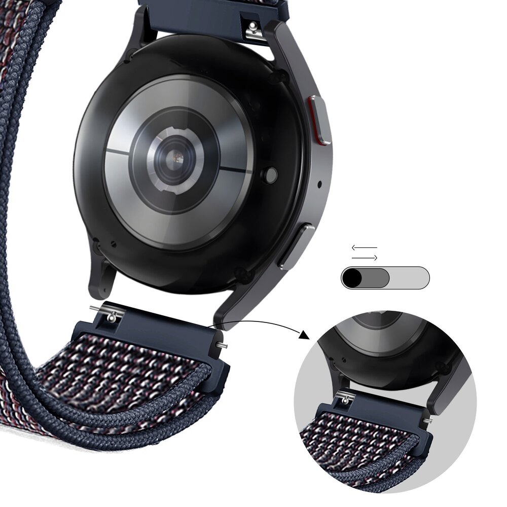 Bandz Bandz Honor Watch GS 3 nylon loop band (indigo)