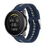 Strap-it® Suunto Race (S) siliconen bandje (blauw/grijs)