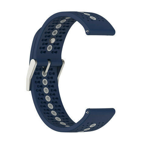 Strap-it® Strap-it Suunto Race (S) siliconen bandje (blauw/grijs)
