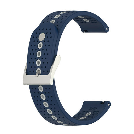 Strap-it® Strap-it Suunto Race (S) siliconen bandje (blauw/grijs)