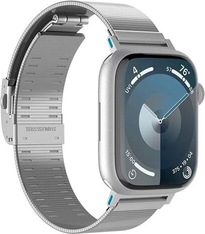 Spigen Spigen Apple Watch Sleek Link bandje (zilver)