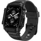Spigen Spigen Apple Watch 10 Rugged Armor bandje (matzwart)