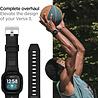 Spigen Spigen Fitbit Versa 3 Rugged Armor bandje (zwart) Spigen Spigen Fitbit Versa 3 Rugged Armor bandje (zwart)