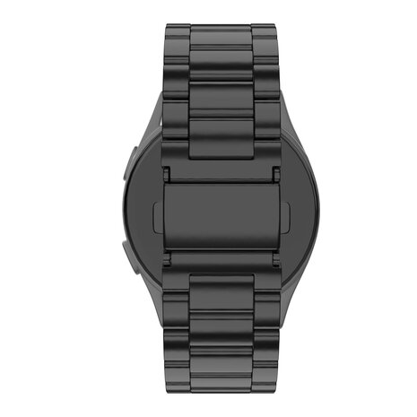 Bandz Bandz Oppo Watch X stalen band 'Classic' (zwart)