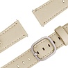 Bandz Bandz Oppo Watch X lederen band 'Deluxe' (kaki) Bandz Bandz Oppo Watch X lederen band 'Deluxe' (kaki)