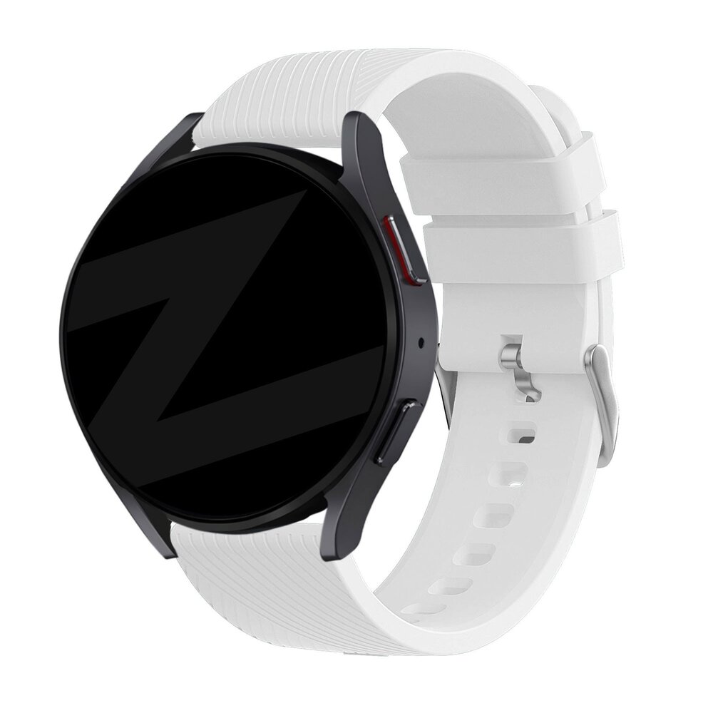 Bandz Bandz Realme Watch S (Pro) siliconen band 'Deluxe' (wit)