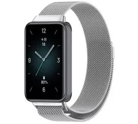 Strap-it® Honor Band 9 Milanese band (zilver) Strap-it® Honor Band 9 Milanese band (zilver)