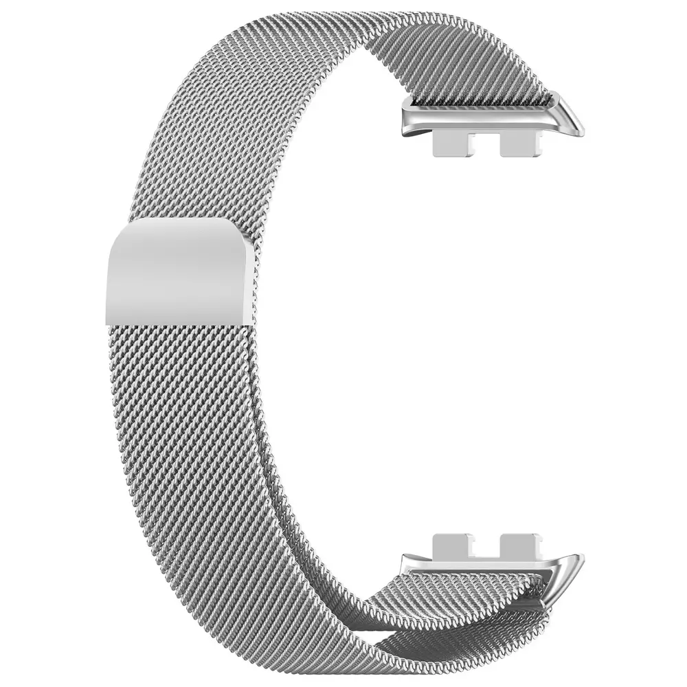 Strap-it® Strap-it Honor Band 9 Milanese band (zilver)