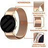 Strap-it® Strap-it Samsung Galaxy Watch FE 'One push' Milanese band (rosé goud) Strap-it® Strap-it Samsung Galaxy Watch FE 'One push' Milanese band (rosé goud)