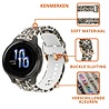 Strap-it® Strap-it Lucky Leopard Garmin Vivomove 3s bandje - 39mm Strap-it® Strap-it Lucky Leopard Garmin Vivomove 3s bandje - 39mm