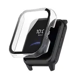 Strap-it® Realme Watch 2 PC case met glas (transparant)