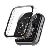 Strap-it® Realme Watch 2 Pro PC case met glas (transparant)