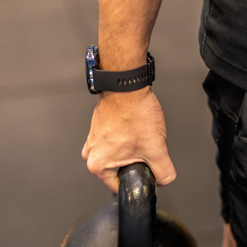 Strap-it® Strap-it Amazfit GTS Luxe Siliconen bandje (zwart)