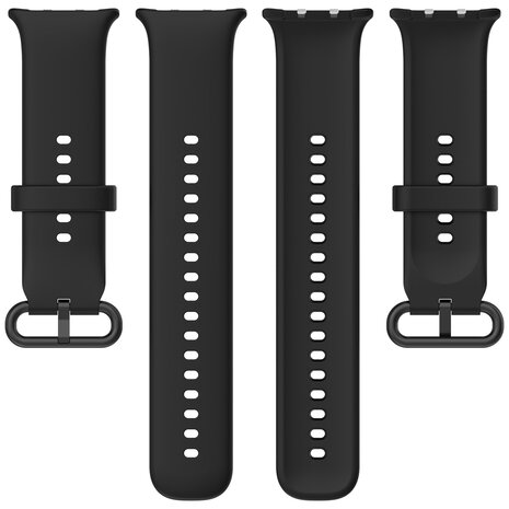 Strap-it® Strap-it Honor Watch 5 siliconen bandje (zwart)