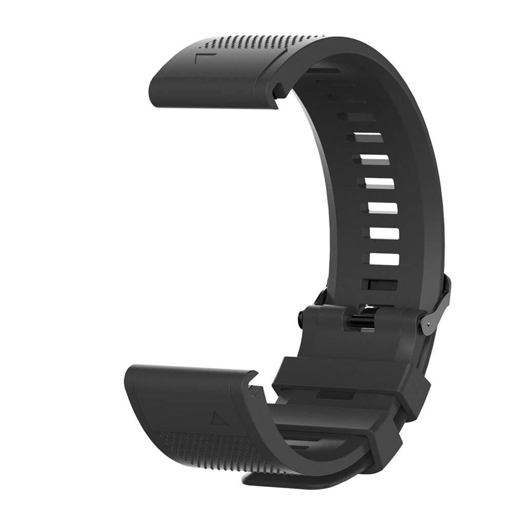 Strap-it® Strap-it Coros Vertix 2 / 2s siliconen bandje (zwart)