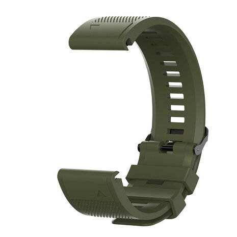 Strap-it® Strap-it Coros Vertix 2 / 2s siliconen bandje (olijfgroen)