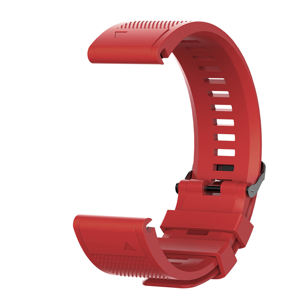 Strap-it® Strap-it Coros Vertix 2 / 2s siliconen bandje (rood)
