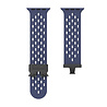 Strap-it® Strap-it Apple Watch siliconen air bandje met P-Buckle (donkerblauw) Strap-it® Strap-it Apple Watch siliconen air bandje met P-Buckle (donkerblauw)