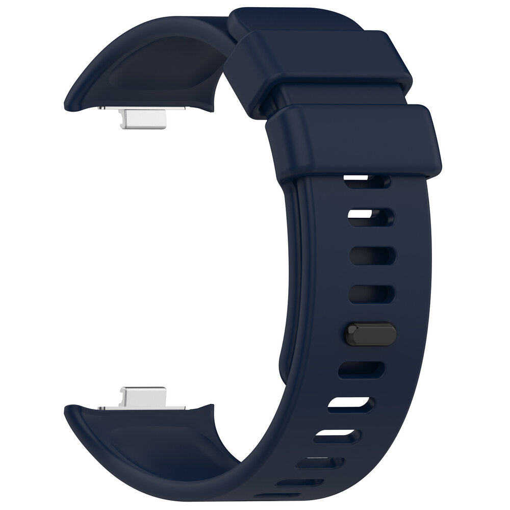 Strap-it® Strap-it Xiaomi Smart Band 9 Pro siliconen bandje (donkerblauw)