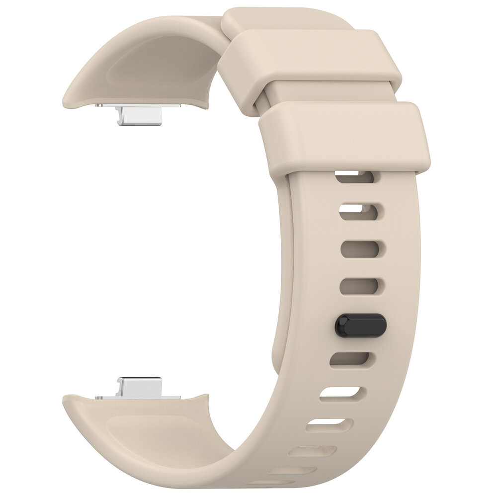 Strap-it® Strap-it Xiaomi Smart Band 9 Pro siliconen bandje (beige)