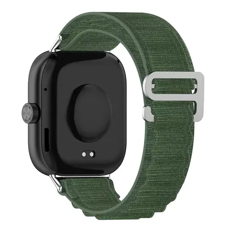 Strap-it® Strap-it Xiaomi Smart Band 8 Pro Alpine nylon bandje (groen)