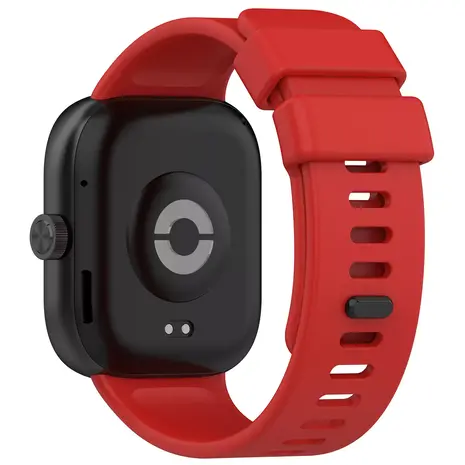 Strap-it® Strap-it Xiaomi Smart Band 9 Pro siliconen bandje (rood)