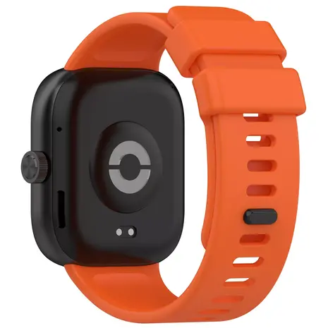 Strap-it® Strap-it Xiaomi Smart Band 9 Pro siliconen bandje (oranje)