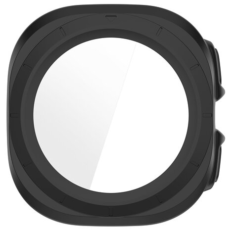 Strap-it® Strap-it Galaxy Watch Ultra hard case glas (zwart)