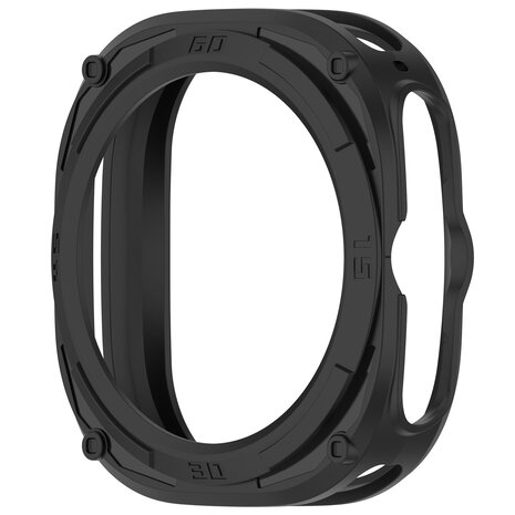 Strap-it® Strap-it Galaxy Watch Ultra Rugged TPU case (zwart)