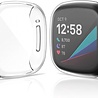 Strap-it® Strap-it Fitbit Versa 3 TPU case (transparant)