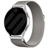 Strap-it® Samsung Galaxy Watch 7 - 40mm Milanese band (titanium)