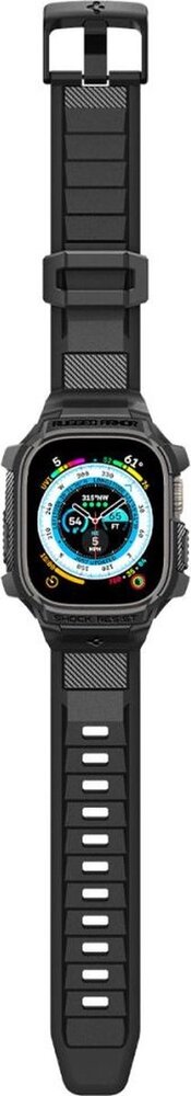 Spigen Spigen Apple Watch Ultra Rugged Armor Pro bandje (zwart)