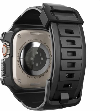 Spigen Spigen Apple Watch Ultra Rugged Armor Pro bandje (zwart)