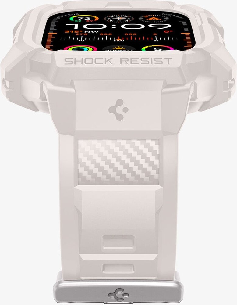 Spigen Spigen Apple Watch Ultra Rugged Armor bandje (Beige)