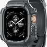 Spigen Spigen Apple Watch Ultra Rugged Armor bandje (donkergrijs) Spigen Spigen Apple Watch Ultra Rugged Armor bandje (donkergrijs)