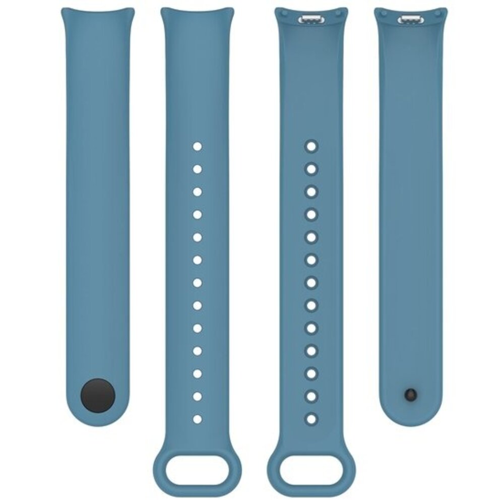 Strap-it® Strap-it Xiaomi Smart Band 8 siliconen bandje (grijsblauw)