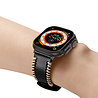 Strap-it® Strap-it Apple Watch Stitched leren band (zwart) Strap-it® Strap-it Apple Watch Stitched leren band (zwart)