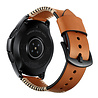 Strap-it® Strap-it Samsung Galaxy Watch 7 - 44mm Stitched leren band (bruin) Strap-it® Strap-it Samsung Galaxy Watch 7 - 44mm Stitched leren band (bruin)
