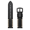 Strap-it® Strap-it Samsung Galaxy Watch 7 - 44mm Stitched leren band (zwart) Strap-it® Strap-it Samsung Galaxy Watch 7 - 44mm Stitched leren band (zwart)