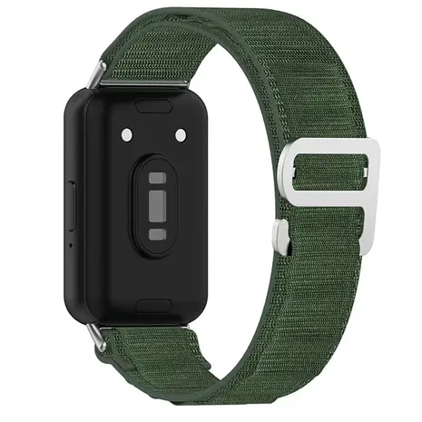 Strap-it® Strap-it Samsung Galaxy Fit 3 alpine nylon bandje (groen)