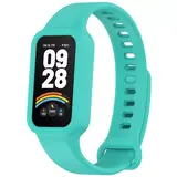 Strap-it® Xiaomi Smart Band 9 Active siliconen bandje (aqua)