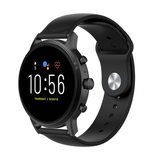 Strap-it® Fossil Gen 4 Explorist (HR) sport band (zwart)