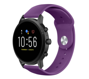 Strap-it® Fossil Gen 4 Explorist (HR) sport band (paars)