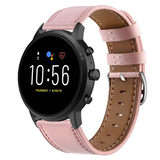 Strap-it® Fossil Gen 4 Explorist (HR) bandje leer (roze)