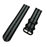 Strap-it® Strap-it Fossil Gen 4 Explorist (HR) nylon gesp band (zwart/grijs) Strap-it® Strap-it Fossil Gen 4 Explorist (HR) nylon gesp band (zwart/grijs)