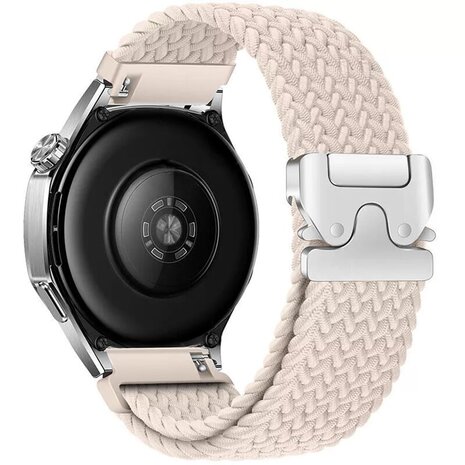 Strap-it® Strap-it Samsung Galaxy Watch 5 Pro gevlochten band met P-buckle (sterrenlicht)