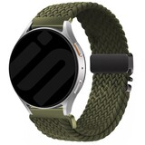 Strap-it® Redmi Watch 5 Active gevlochten band met P-buckle (groen)