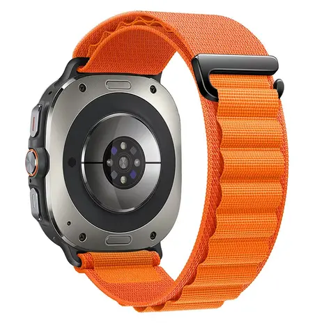 Strap-it® Strap-it Samsung Galaxy Watch Ultra Alpine band (oranje)
